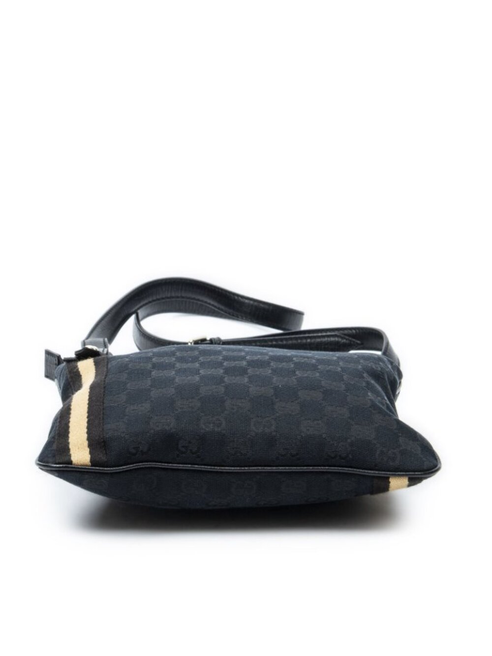 Gucci Web Jolique Crossbody Black GG Canvas - Picture 6 of 10